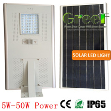 Lumière de LED solaire 5W pour rue et usage routier